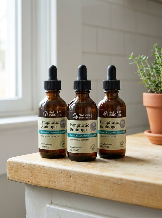 Drenaje Linfático en Gotas | Extracto Herbal · Pack x3 frascos