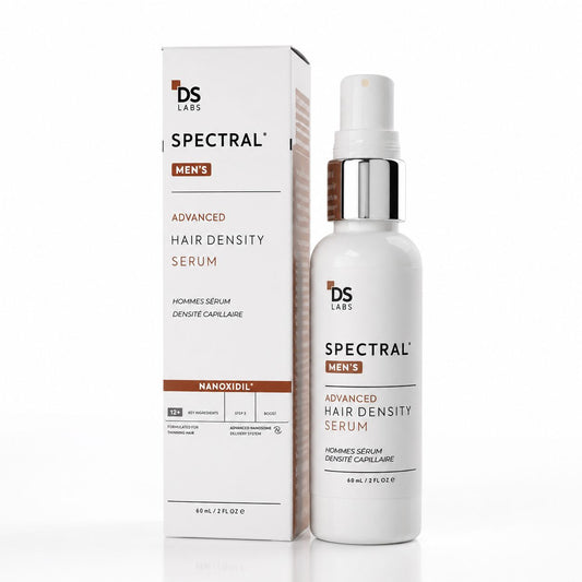 Spectral Men's sérum de densidad capilar con Nanoxidil 5%, frasco de 60 ml